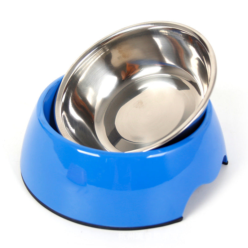 Non-Slip Stainless Steel Dual Pet Bowl | Free US Shipping