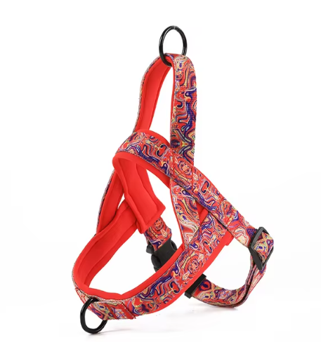 Adjustable No-Pull Dog Harness | Comfortable Nylon Pet Vest for Daily Walks