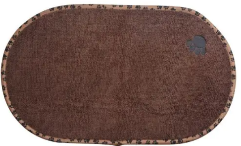 Pet Food Mat, Non-Slip & Washable for Cats and Dogs
