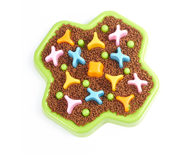 Interactive Slow Feeder Bowl for Dogs – Fun Feeding Training Toy