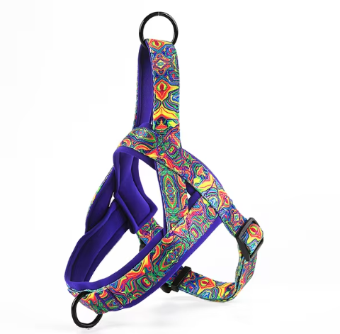 Adjustable No-Pull Dog Harness | Comfortable Nylon Pet Vest for Daily Walks