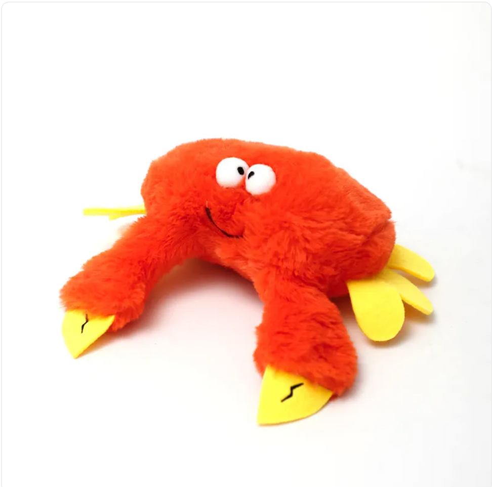 Interactive Plush Pet Toy – Flapping Bird & Jumping Fish