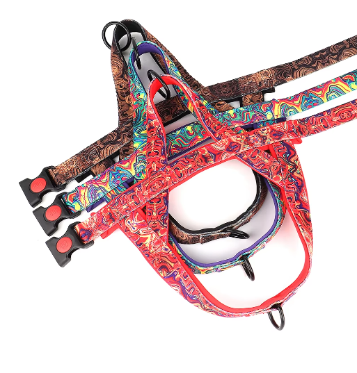 Adjustable No-Pull Dog Harness | Comfortable Nylon Pet Vest for Daily Walks
