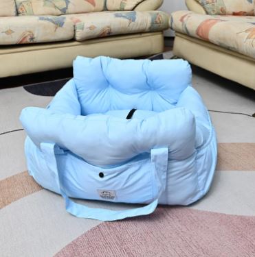 Dog Car Seat Bed | Comfortable Travel Booster Seat for Small & Medium Dogs