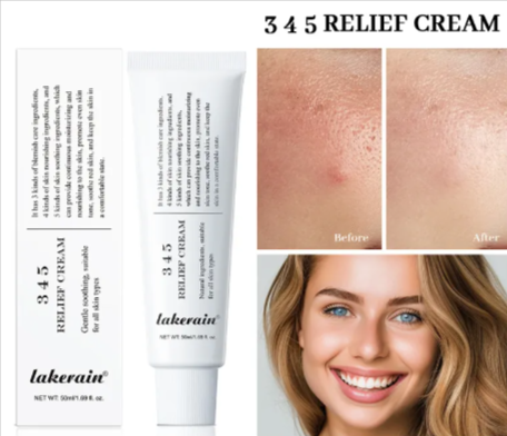 Lakerain Relief Cream Daily Hydration Facial Cream Lakerain 1.7 OZ