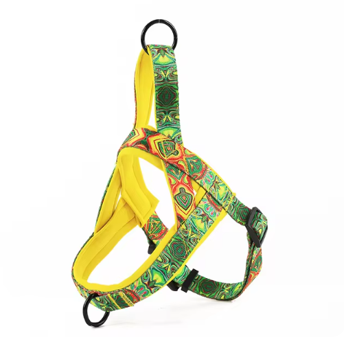 Adjustable No-Pull Dog Harness | Comfortable Nylon Pet Vest for Daily Walks