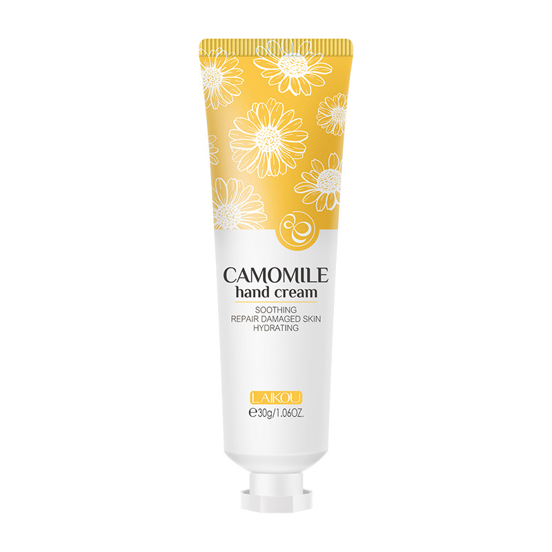 Hydrating Hand Cream: Nourishing & Restoring Balm for Dry Cracked Hands, Shea Butter, Chamomile, Cherry Blossom