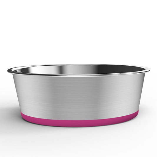 Non-Slip Stainless Steel Dog Bowl for Medium & Large Dogs