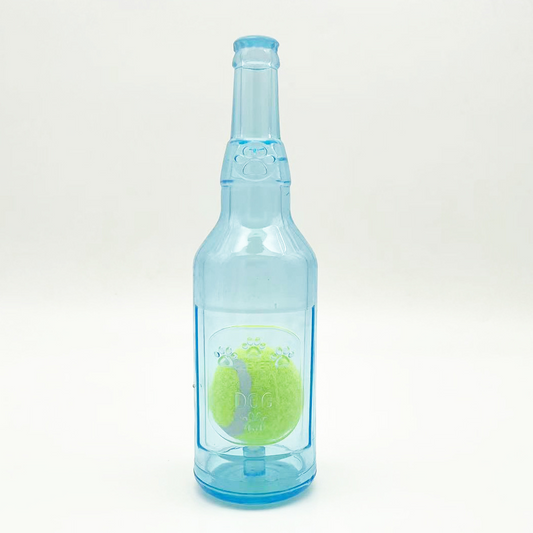 Interactive Tennis Ball Bottle Toy for Dogs
