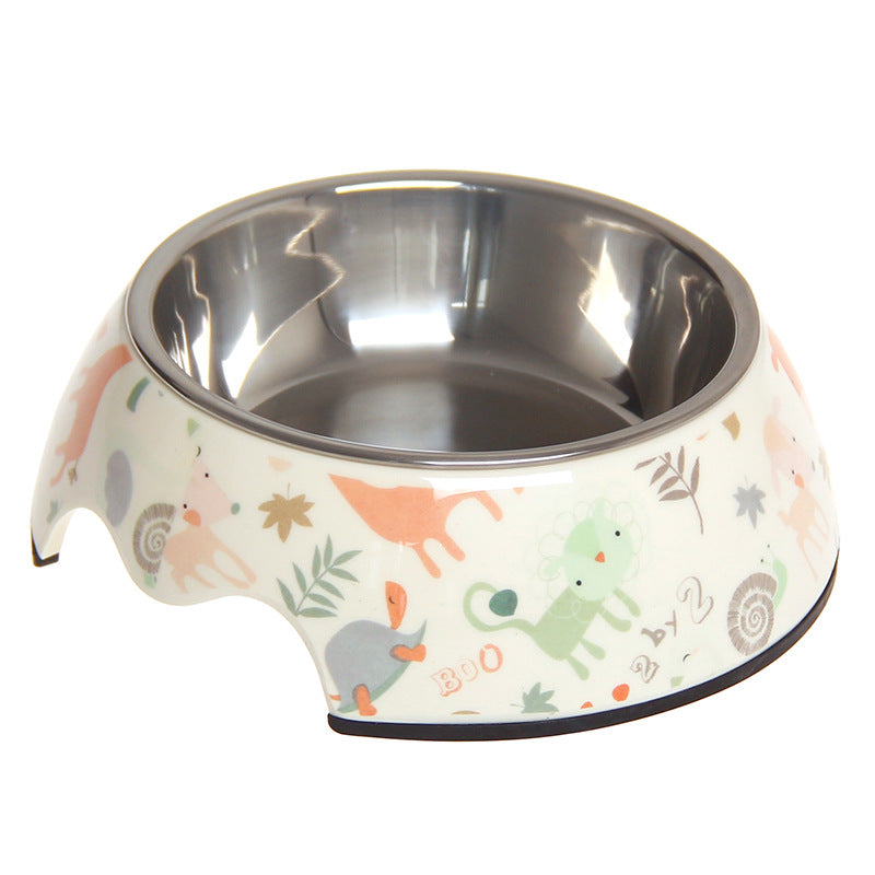 Non-Slip Stainless Steel Dual Pet Bowl | Free US Shipping